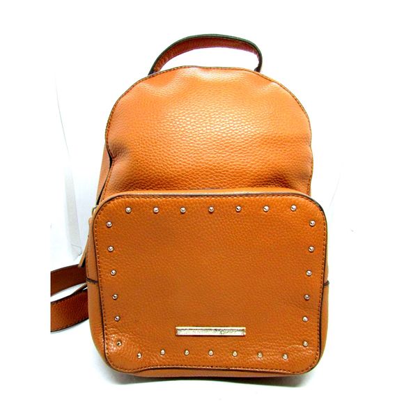 Jennifer Lopez Handbags - Jennifer Lopez Tan Faux Leather Mini Backpack